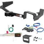 For 2008-2013 Toyota Highlander Trailer Hitch + Wiring 5 Pin Fits All Models Curt 13534 2 inch Tow Receiver