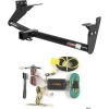 For 2009-2012 INFINITI FX35 Trailer Hitch + Wiring 4 Pin Fits All Models Curt 13554 56074 2 inch Tow Receiver