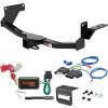 For 04-05 Mitsubishi Endeavor All Models Trailer Hitch + Wiring 5 Pin Curt 13569 2 inch Tow Receiver