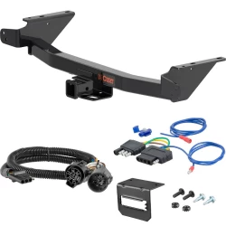 For 23-27 Chevrolet Colorado GMC Canyon w/ Existing USCAR 7-way Trailer Hitch + Wiring 5 Pin Curt 13576 2 inch Tow Receiver