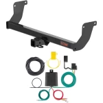For 2023-2024 Lexus RX350h Trailer Hitch + Wiring 4 Pin Fits All Models Curt 13579 59236 2 inch Tow Receiver
