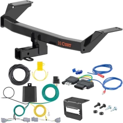 For 23-26 Toyota Crown All Models Trailer Hitch + Wiring 5 Pin Curt 13582 2 inch Tow Receiver