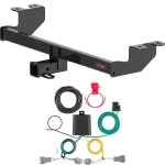 For 2023-2024 Nissan ARIYA Trailer Hitch + Wiring 4 Pin Fits All Models Curt 13588 56511 2 inch Tow Receiver