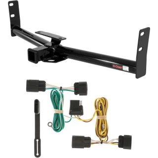 For 2010-2017 Chevy Equinox Trailer Hitch + Wiring 4 Pin Fits All Models Curt 13591 56094 2 inch Tow Receiver