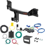 For 2020-2024 Porsche Cayenne Trailer Hitch + Wiring 5 Pin Fits All Models Curt 13592 2 inch Tow Receiver