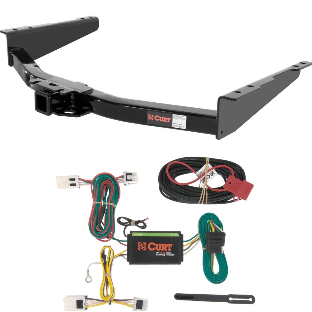 For 2012-2021 Nissan NV2500 Trailer Hitch + Wiring 4 Pin Fits All Models Curt 14000 56148 2 inch Tow Receiver