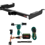 For 2000-2002 Chevy Express 2500 Trailer Hitch + Wiring 4 Pin Fits All Models Curt 14090 55377 2 inch Tow Receiver