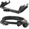 For 2001-2002 GMC Sierra 1500 HD Trailer Hitch + Wiring 4 Pin Fits All Models Curt 15323 55384 2 inch Tow Receiver