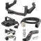 For 2007-2014 Toyota Tundra Tow Package Camp n' Field Trailer Hitch + Brake Controller Curt Assure 51160 Proportional Up To 4 Axles + 7 Way Trailer Wiring Plug & 2-5/16" ball 4 inch drop Fits Models w/ Factory 4-Flat Excluding factory receiver Cu