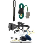 For 01-07 Toyota Sequoia Trailer Wiring 7 Way Trailer Wiring Plug w/ Bracket Curt