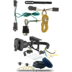 For 1992-1997 Mercury Grand Marquis Trailer Wiring 7 Way Trailer Wiring Plug w/ Bracket Fits All Models Curt