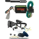 For 2002-2006 Honda CRV Trailer Wiring 7 Way Trailer Wiring Plug w/ Bracket Fits All Models Curt
