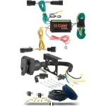 For 2011-2015 Lincoln MKX Trailer Wiring 7 Way Trailer Wiring Plug w/ Bracket Fits All Models Curt