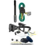 For 2010-2017 Chevy Equinox Trailer Wiring 7 Way Trailer Wiring Plug w/ Bracket Fits Models w/ Factory Tow Package Curt