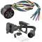For 2003-2005 Dodge Ram 3500 Trailer Wiring 7 Way Trailer Wiring Plug w/ Bracket Fits All Models Curt 56229-55774