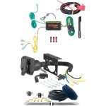 For 2015-2019 Lincoln MKC Trailer Wiring 7 Way Trailer Wiring Plug w/ Bracket Fits All Models Curt