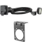 For 2020-2024 Cadillac XT6 Trailer Wiring 7 Way Trailer Wiring Plug w/ Bracket Fits All Models Curt