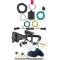 For 2012-2020 Ford Flex Trailer Wiring 7 Way Trailer Wiring Plug w/ Bracket Fits All Models Curt