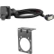 For 2024 Chevy Traverse Limited Trailer Wiring 7 Way Trailer Wiring Plug w/ Bracket Fits All Models Curt