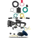 For 21-27 Jeep Grand Cherokee L 23-27 Grand Cherokee 2022 WL New Body Trailer Wiring 7 Way Trailer Wiring Plug w/ Bracket Curt