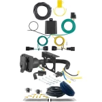 For 2023-2024 Kia Telluride Trailer Wiring 7 Way Trailer Wiring Plug w/ Bracket Fits Models w/o LED Taillights Curt
