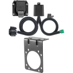 For 23-27 Honda Pilot Trailer Wiring 7 Way Trailer Wiring Plug w/ Bracket Curt