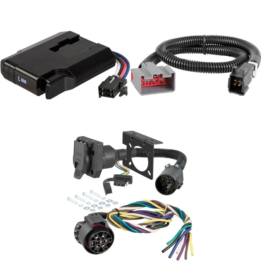 Curt Venturer Electric Trailer Brake Control with 7-Way Wiring