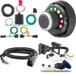 Curt Spectrum Electric Trailer Brake Control w/ 7-Way Wiring Kit For 11-20 Dodge Grand Caravan 11-16 Chrysler Town and Country 12-15 RAM C/V 2021 Chrysler Grand Caravan
