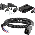 Curt TriFlex NEXT Electric Trailer Brake Control with Wiring Kit for 2007-2014 Chevy Tahoe
