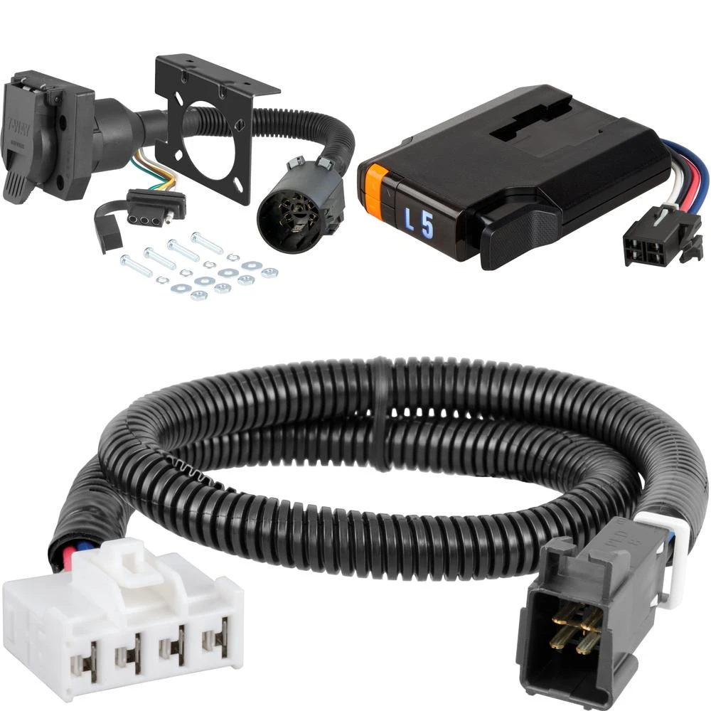 Curt Discovery Electric Trailer Brake Control and Wiring Kit for Dodge Ram