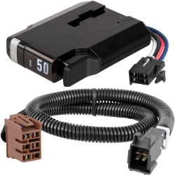 Curt TriFlex NEXT Electric Trailer Brake Control For 03-06 Chevy Silverado GMC Sierra 1500 1500 HD 2500 2500 HD 3500 2007 Classic 03-04 2500 LD