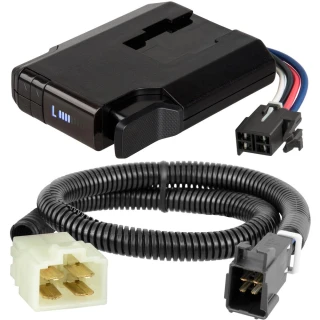 Curt Venturer Electric Trailer Brake Controller with wiring for Kia Telluride and Hyundai Palisade