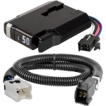 Curt TriFlex NEXT Brake Controller with Wiring Harness for Nissan