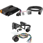 Curt Discovery next electric trailer brake control with 7-way wiring kit for Ram trucks