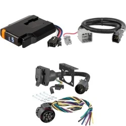 Curt Discovery Next Electric Trailer Brake Control w/ 7-Way Wiring Kit For 13-14 Ram 1500 2500 3500 4500 5500