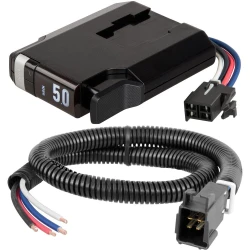 Curt TriFlex NEXT Electric Trailer Brake Control For 01-27 Hyundai Santa Fe 13-18 Sport 2019 XL 03-27 KIA Sorento
