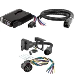 Curt TriFlex Electric Trailer Brake Control with Wiring Kit