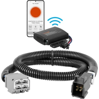 Curt Echo under-dash brake controller compatible with Chrysler Pacifica
