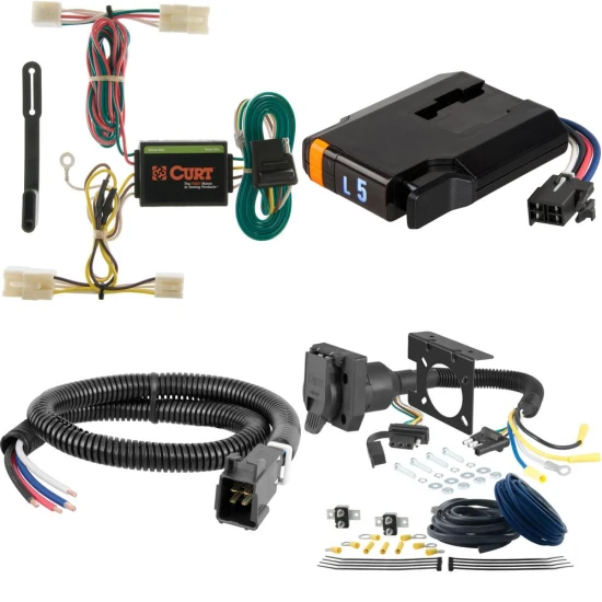 Curt Discovery Next Electric Trailer Brake Control with Wiring Kit for Hyundai Santa Fe and Elantra Touring