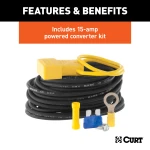 Curt Spectrum Electric Trailer Brake Control and Wiring Kit for Mercedes