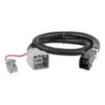 Curt Discovery next electric trailer brake control with 7-way wiring kit for Ram trucks