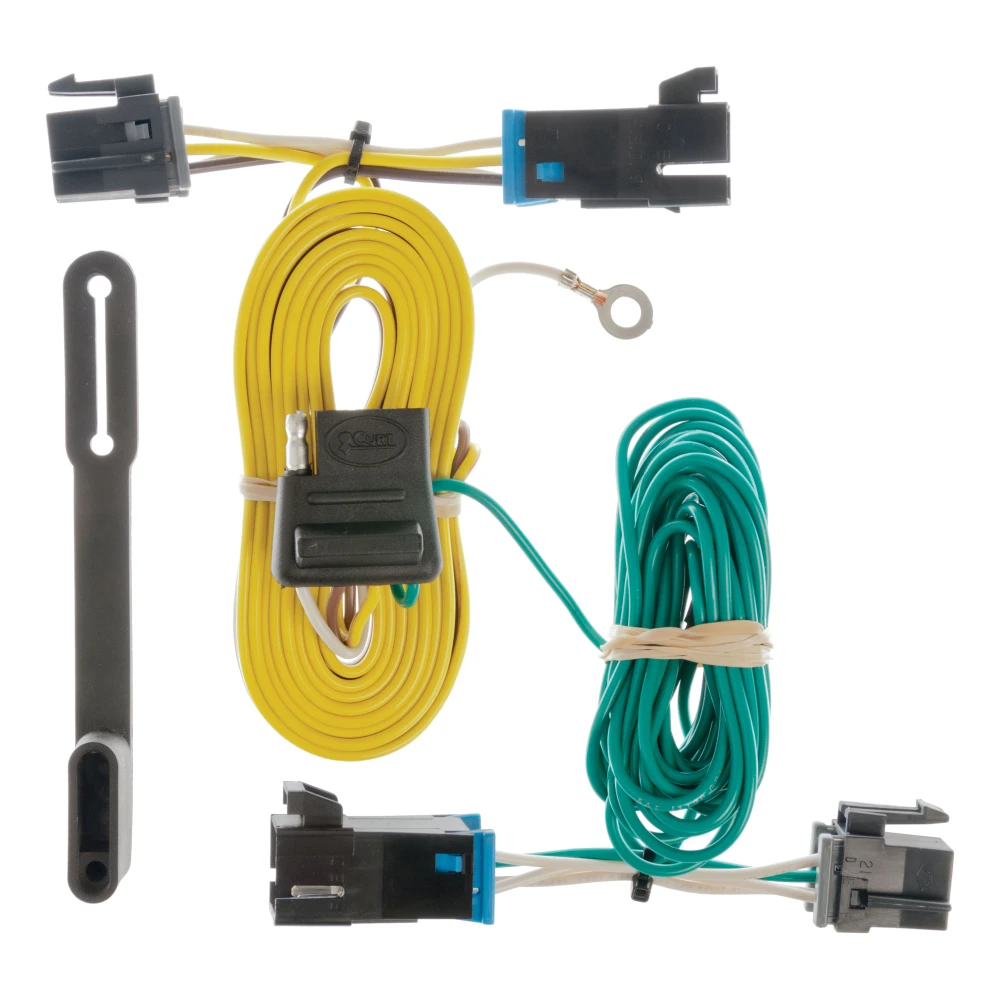 Curt TriFlex NEXT Electric Trailer Brake Control with 7-Way Wiring Kit