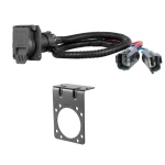 Curt Echo Under-Dash Electric Trailer Brake Control with 7-Way Wiring Kit