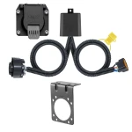 Curt Echo Under-Dash Electric Trailer Brake Control with 7-Way Wiring Kit