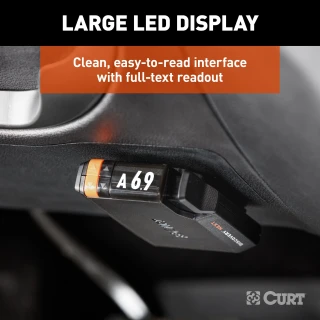 Curt Discovery Electric Trailer Brake Control and Wiring Harness Kit