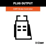 Curt Discovery next electric trailer brake control with 7-way wiring kit for Ram trucks