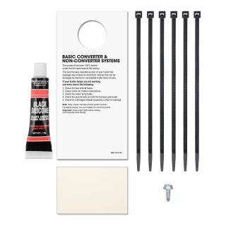 For 2001-2003 Ford Explorer Sport Trailer Wiring 4 Way Except oversized spare tire Curt 55344