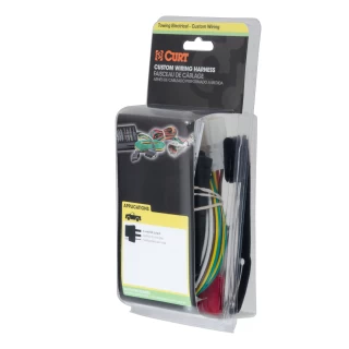 For 2013-2018 Hyundai Santa Fe Sport Trailer Wiring 4 Way Fits Models w/ Factory Tow Prep Plug Curt 56332