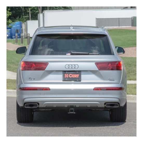 For 2017-2025 Audi Q7 Trailer Hitch Fits Models w/ Existing USCAR 7-way Curt 13277 2 inch Tow Receiver