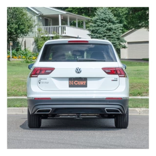 For 2018-2024 VW Tiguan Trailer Hitch Fits All Models Curt 13381 2 inch Tow Receiver